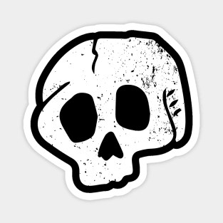 Ye Olde Crime Skull-y - Dark Colors Magnet