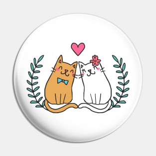 Sweet Cat Lover Art Prints Pin