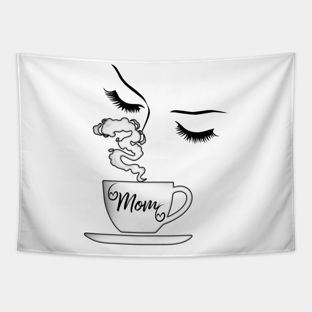 Coffee Lovers, Women's Coffee, Funny Coffee, Coffee Before Talkie, Coffee, Gift for Friend Tapestry by PowerD