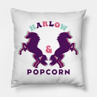 Harlow And Popcorn Pillow