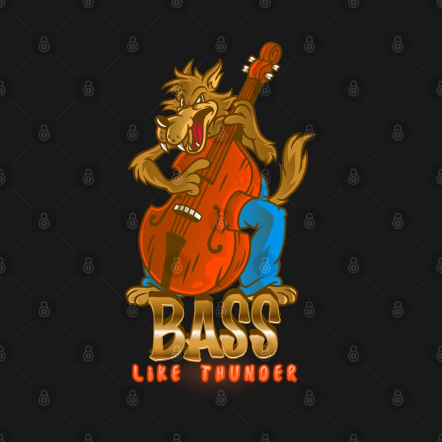 Bass pun, Bass Like Thunder by DeliriousSteve