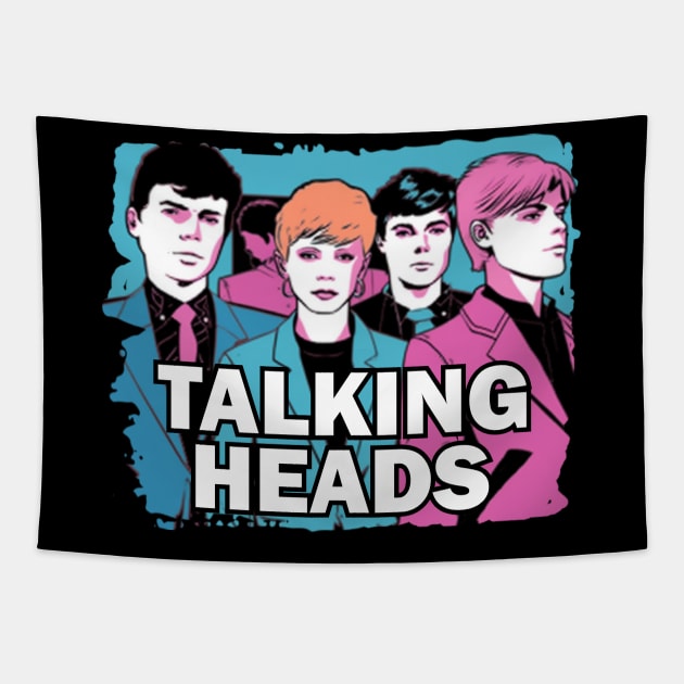 Talking Heads Tapestry by Pixy Official