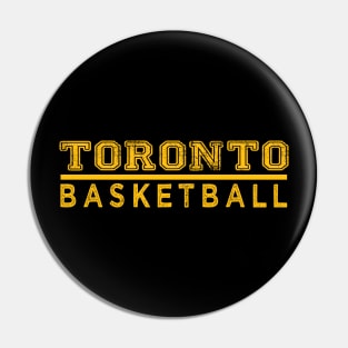 Awesome Basketball Toronto Proud Name Vintage Beautiful Team Pin