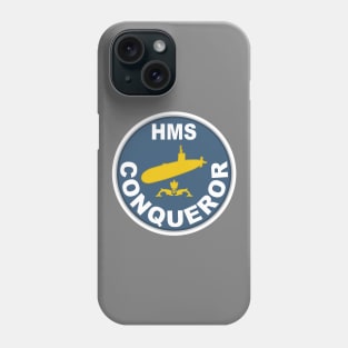 HMS Conqueror Phone Case