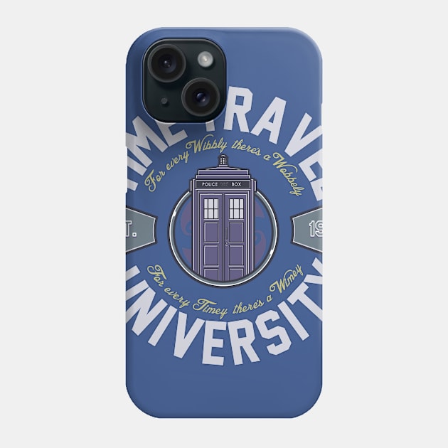 Time Travel University Phone Case by Arinesart