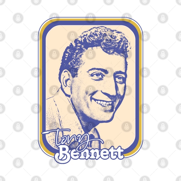 Tony Bennett  / Retro Style Fan Design by DankFutura