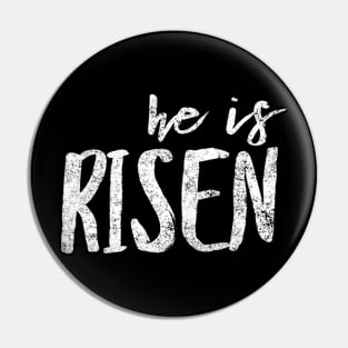 He Is Risen Cool Inspirational Easter Christian Pin