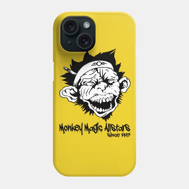 Monkey Magic Allstars Tag Logo Phone Case by Monkey Magic Allstars