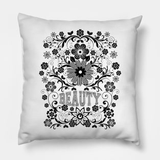 Beauty flowers Pillow