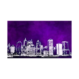 Purple Manhattan T-Shirt