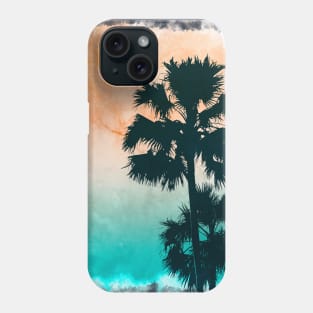 Palms on the beach Phone Case