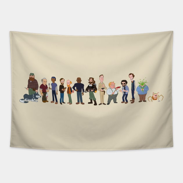 The Thing: The Animated Cartoon Tapestry by TomMcWeeney