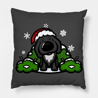 Snowdog Pillow