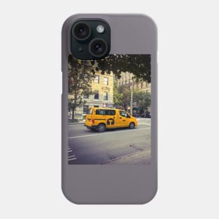 Manhattan Street Yellow Cab NYC Phone Case