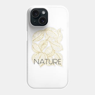 nature in beige Phone Case