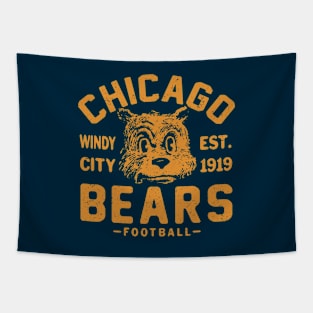 Vintage Chicago Bears 1 by Buck Tee Tapestry