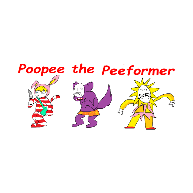 poopee the peeformer (popee the performer) by Fr0ggee