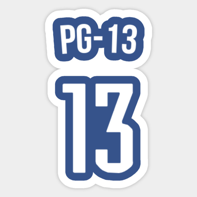 Paul George Pg 13 Nickname Jersey Oklahoma City Thunder Nba Autocollant Teepublic Fr