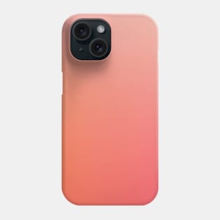 pink yellow gradient Phone Case