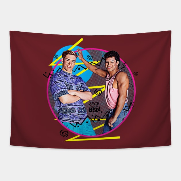 Men And 80s Tapestry by estelal