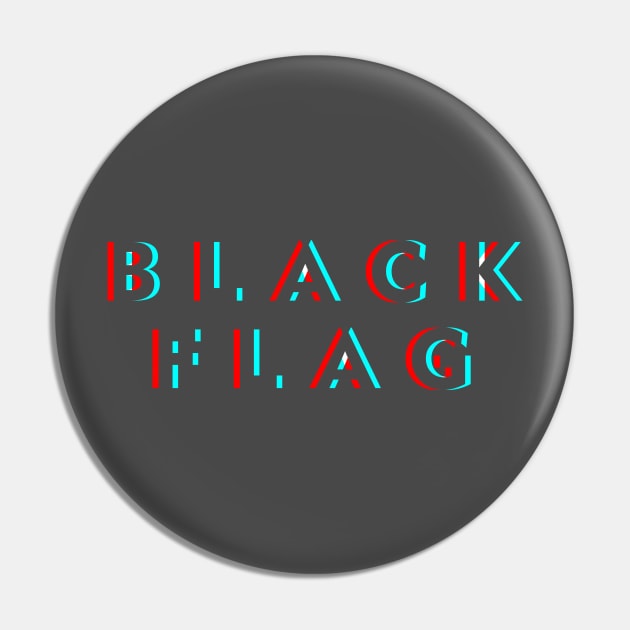 Black Flag Horizon Glitch Pin by BELLASOUND