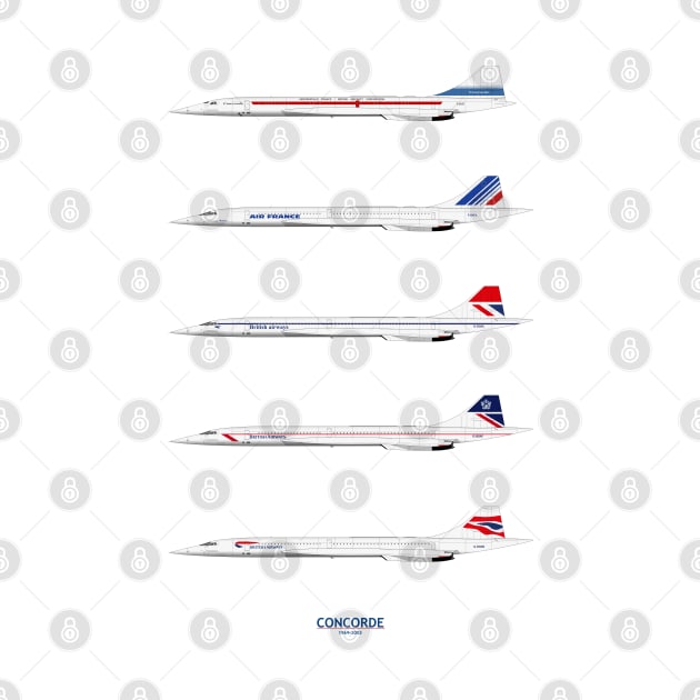 Concorde 1969 To 2003 by SteveHClark