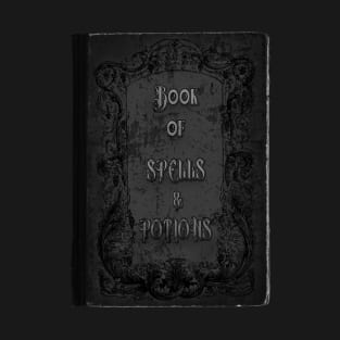 Book of Spells and Potions Vintage Style T-Shirt