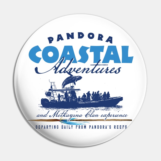 Pandora Coastal Adventures Pin by MindsparkCreative