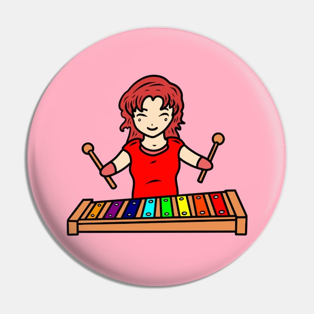 Cute girl xylophone Pin by Andrew Hau