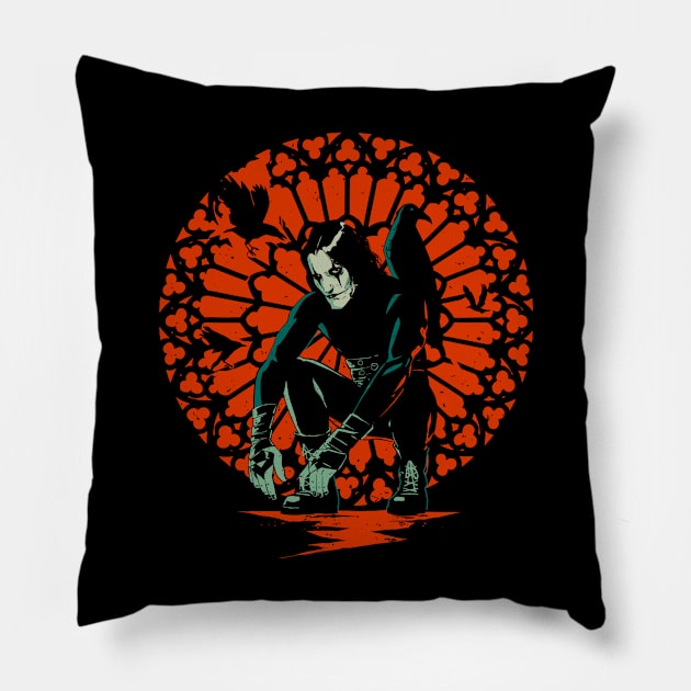 Dark Vengeance Pillow by hafaell