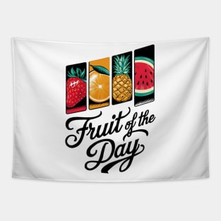 Fruit of the Day: Colorful Boxed Delights Tapestry