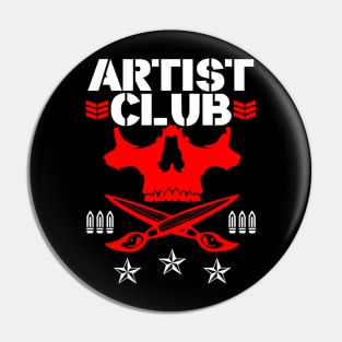 Artist Club Logo Pin