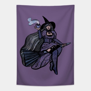 Coffee Witch Tapestry