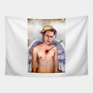 falling angel- river phoenix Tapestry