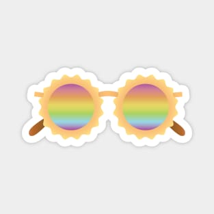 Rainbow sunglasses Magnet