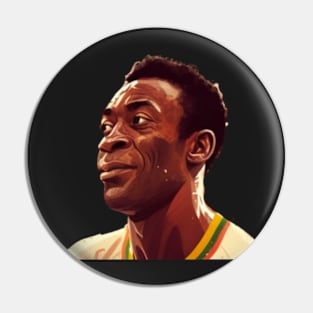 Pele T-Shirt  I  The Brunette Jewel Pin