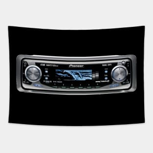 Retro Stereo Pioneer Tapestry