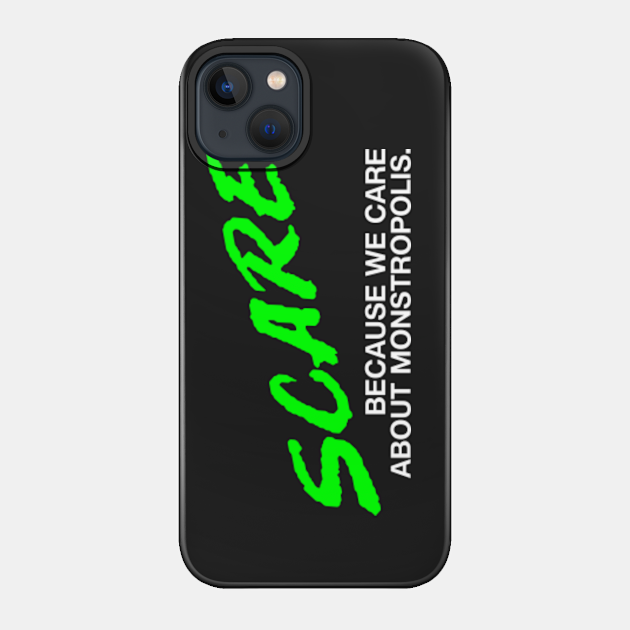 S.C.A.R.E. (green) - Animation - Phone Case