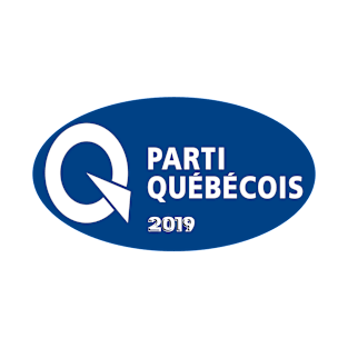 Parti Quebecois Oval Logo T-Shirt