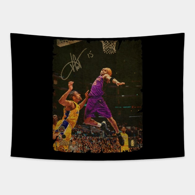 Vince Carter - RETRO Tapestry by bengkelmarimin