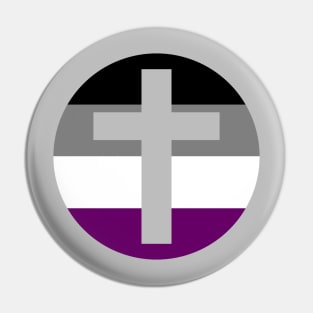 Ace Pride Cross Pin