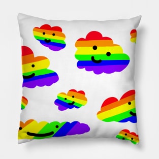 Iridescent Clouds Pillow