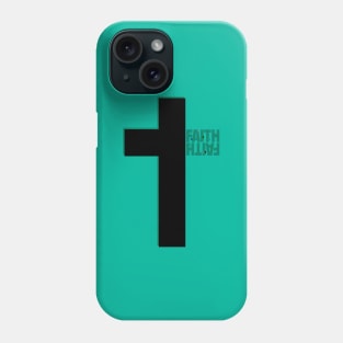 Faith in the cross Phone Case