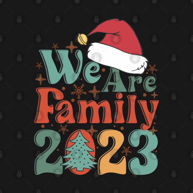 2023 We are Family Christmas Matching by JDVNart