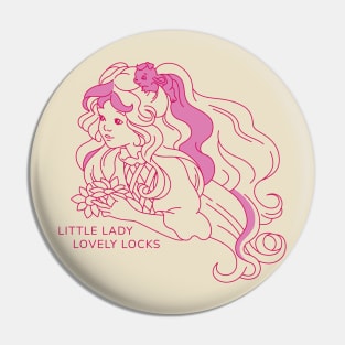 Little Lady Lovely Locks Pin