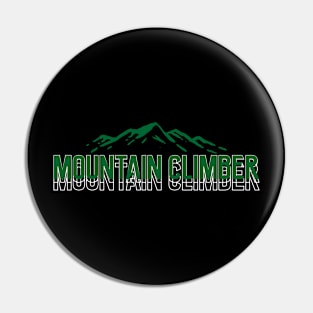 T-shirt for mountain lovers Pin