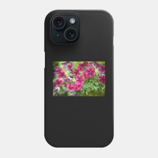 An Abundance of Petunias Phone Case