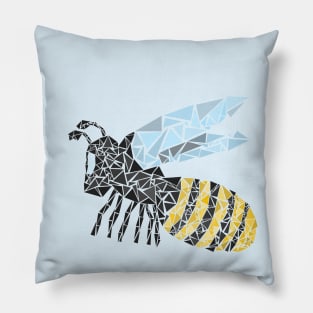 Geometric Bee Pillow