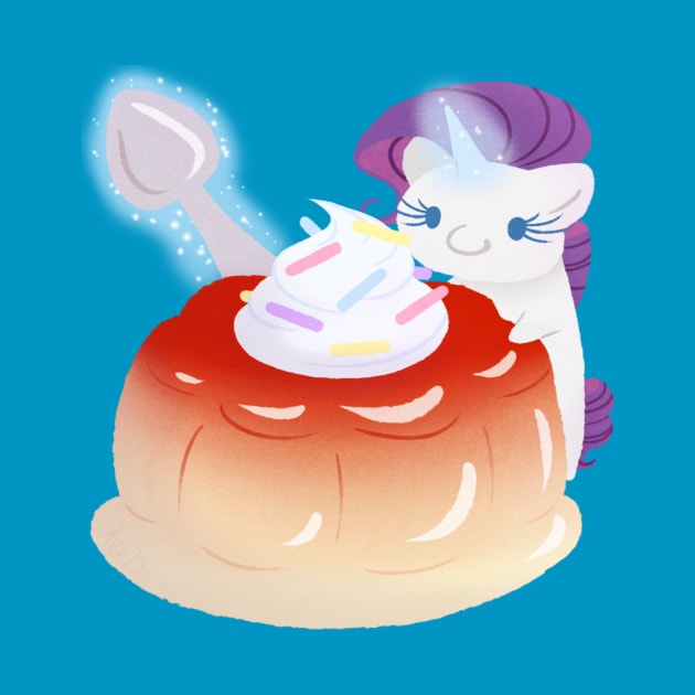 Rarity's Pudding by Eiskafe