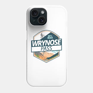 Wrynose Pass Cycling Lake District Cumbria England Phone Case